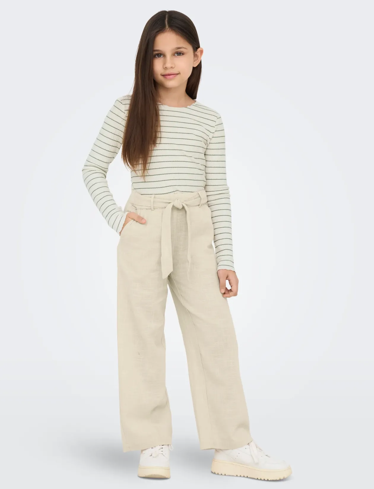 KOGTIZANA COTTON LOOSE PANTS WVN NOOS - Bukser
