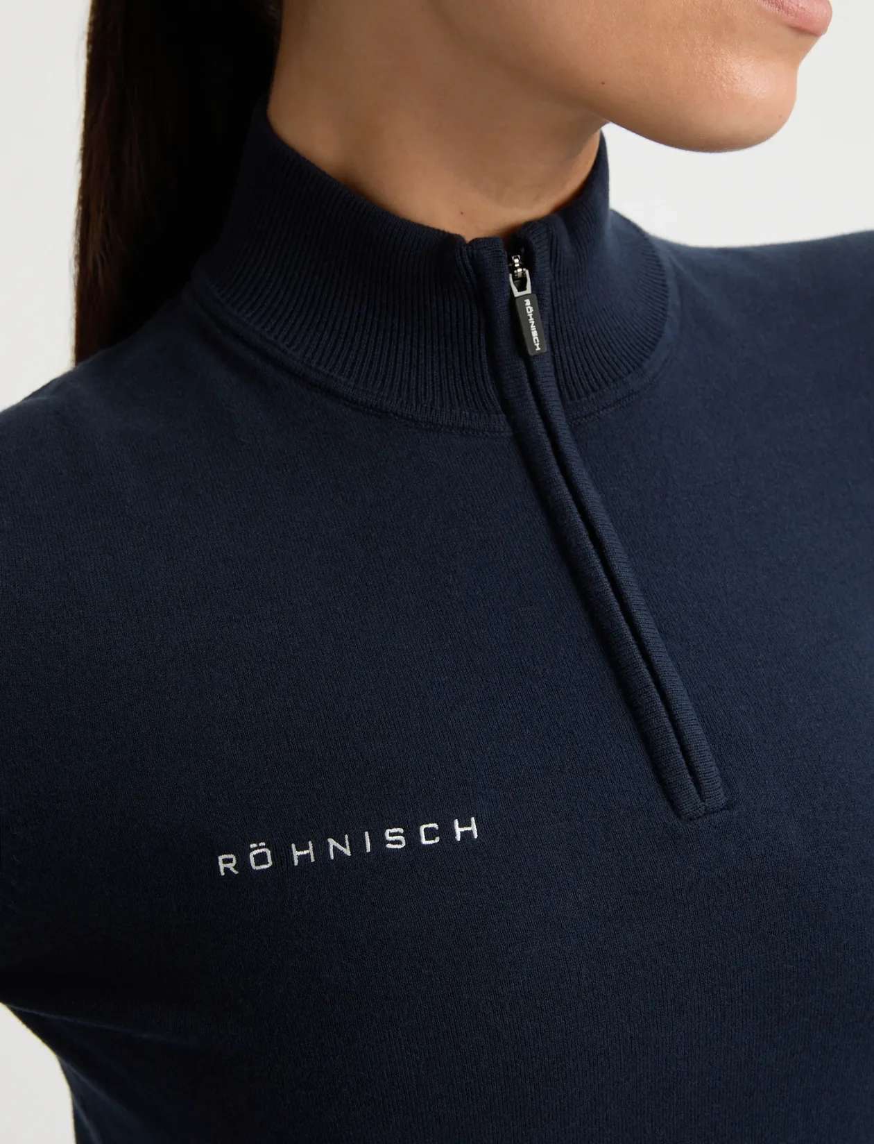 Kora Knitted Half Zip - Strik