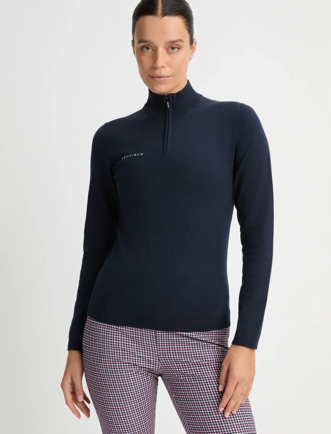 Kora Knitted Half Zip - Strik