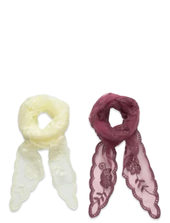 Lace scarves - 2 pack - Tynde tørklæder