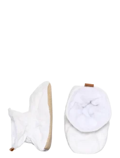 Lace textile slippers - Hjemmesko