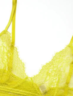 Lace Triangle Scoop Bralette - Bralette
