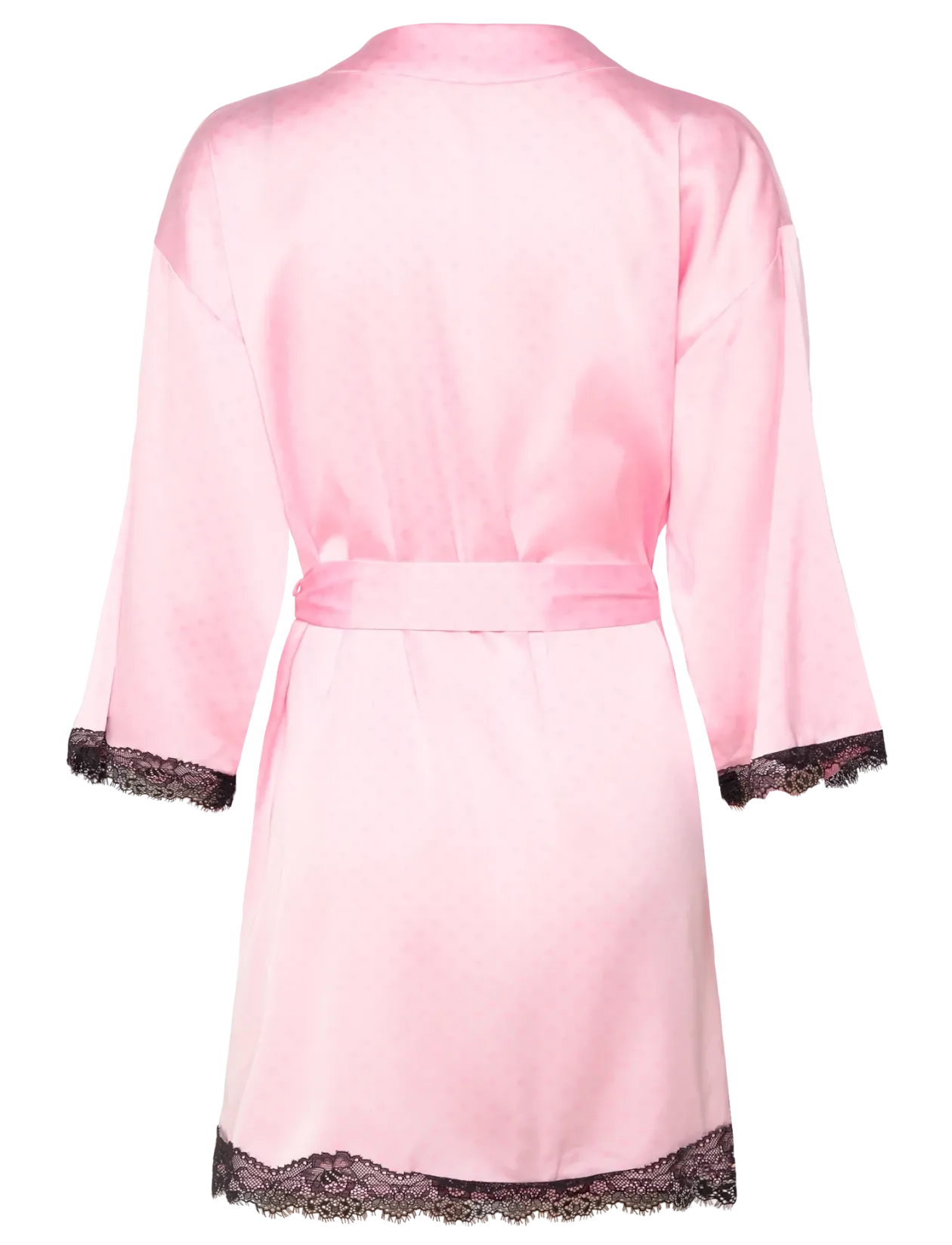 LACE TRIM KIMONO ROBE - Morgenkåbe
