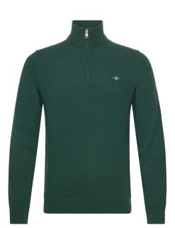 LAMBSWOOL BLEND HALF ZIP - Strik