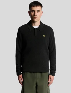 Lambswool Blend Rugby Jumper - Polostrik
