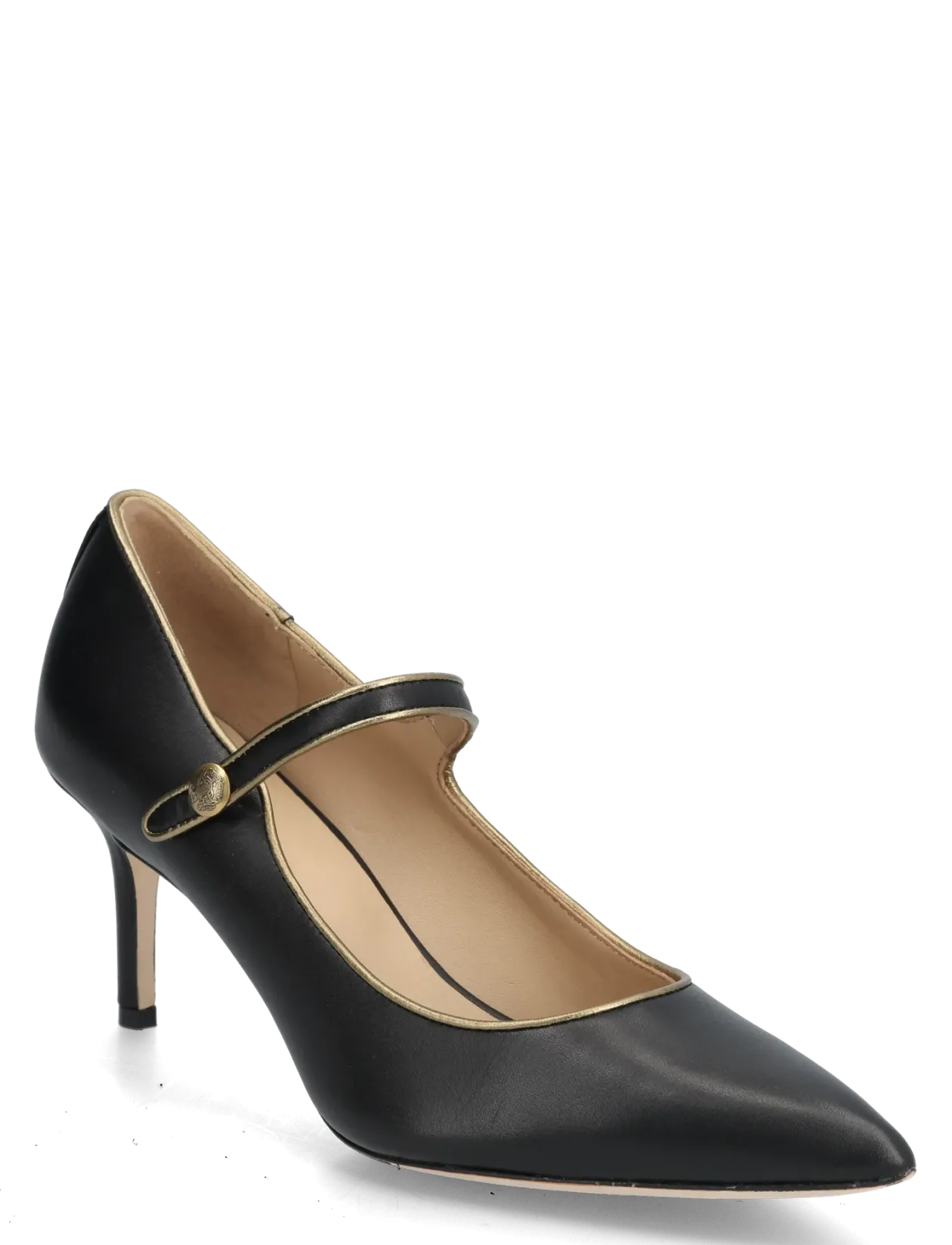Lanette Two-Tone Leather Mary Jane Pump - Klassiske pumps