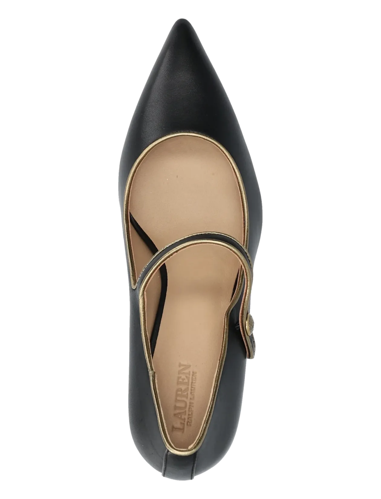 Lanette Two-Tone Leather Mary Jane Pump - Klassiske pumps