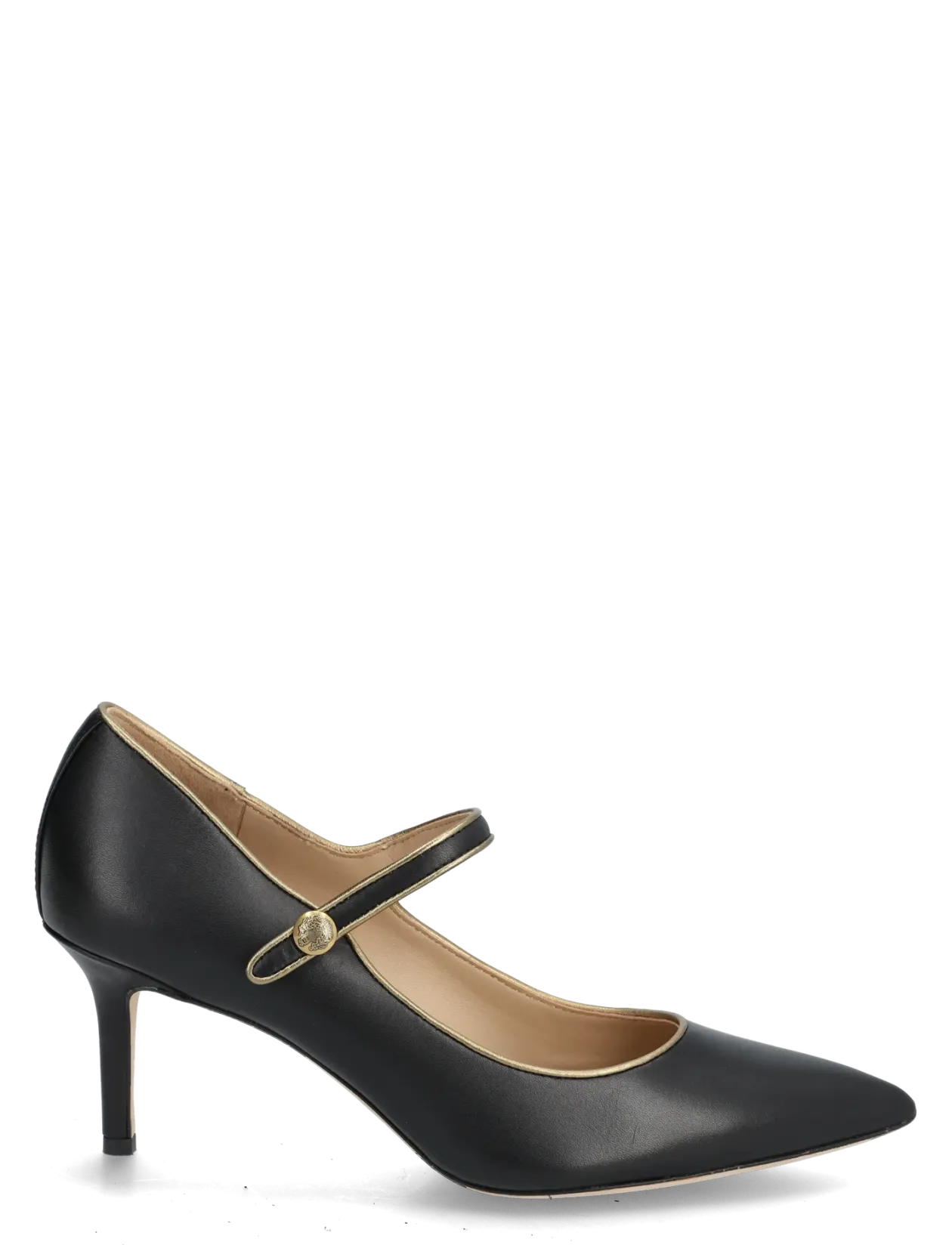 Lanette Two-Tone Leather Mary Jane Pump - Klassiske pumps