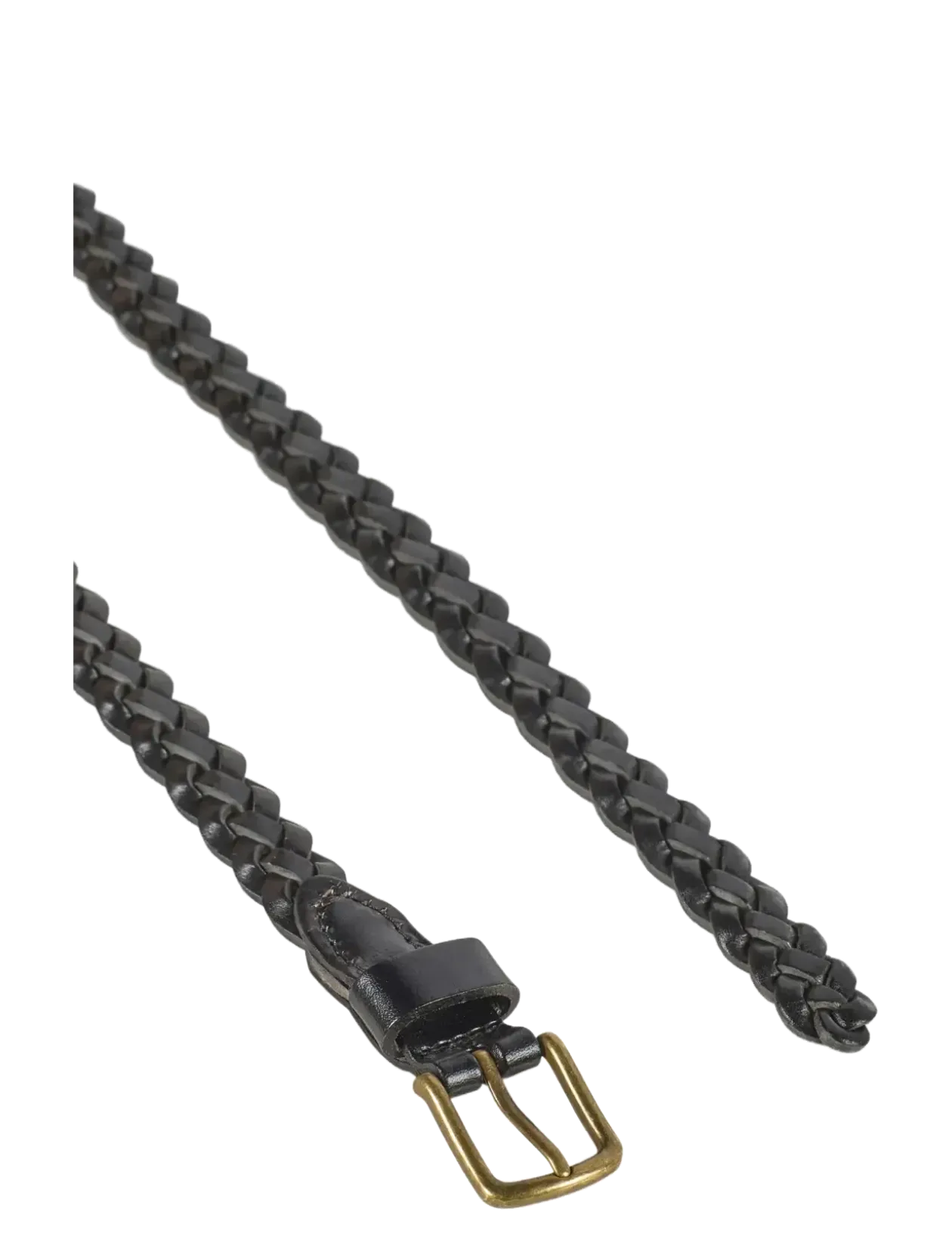 Leather Baided Belt William - Flettede bælter