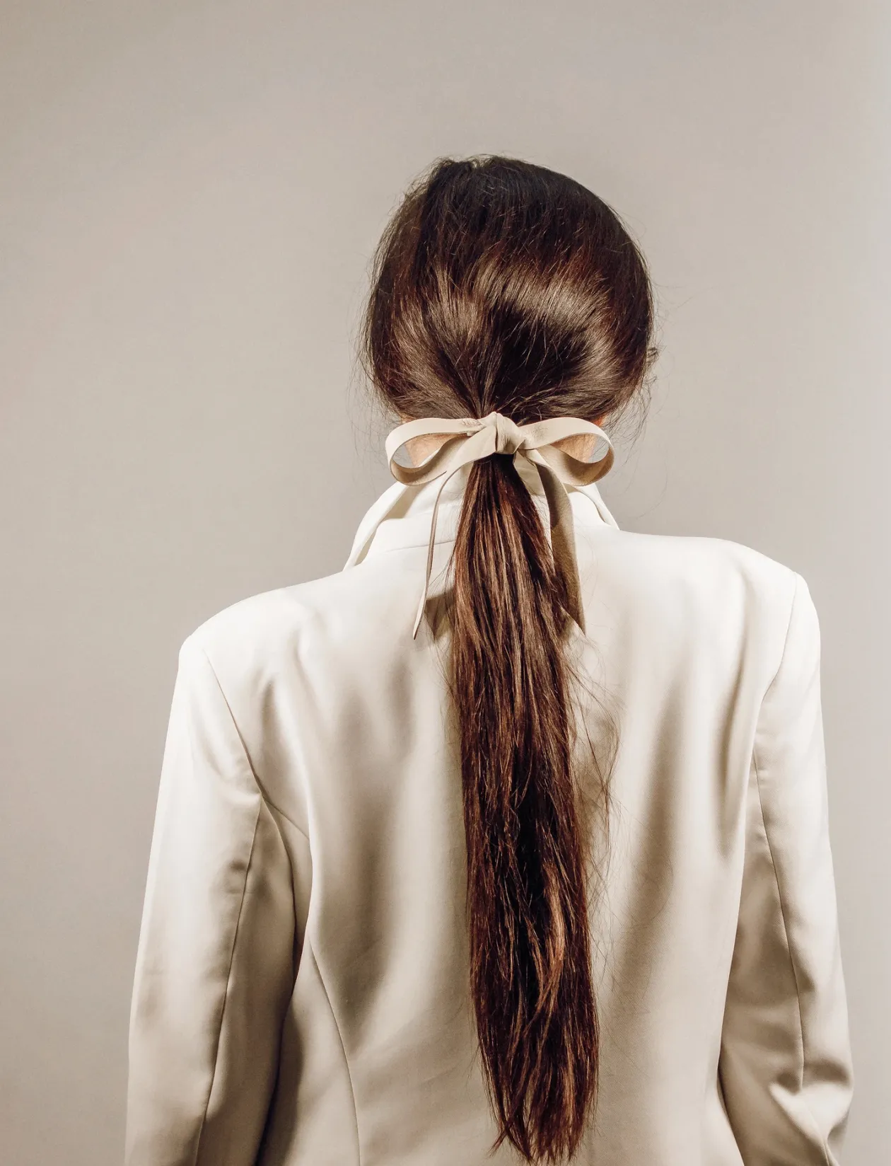 Leather Band Long - Scrunchies