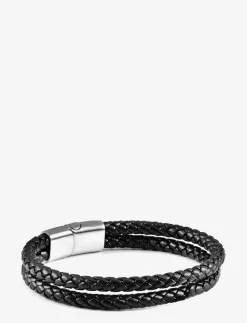 Leather Bracelet Double Rope - Armbånd