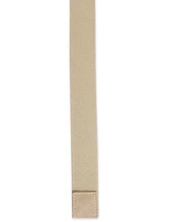 Leather mixed belt - Bælter