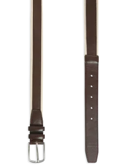 Leather mixed belt - Bælter