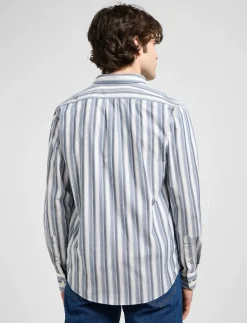 LEE BUTTON DOWN - Stribede skjorter