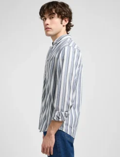 LEE BUTTON DOWN - Stribede skjorter