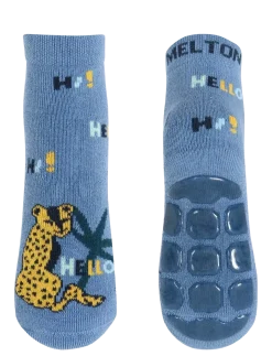 Leopard socks - anti-slip - Skridsikre sokker