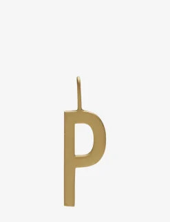 Letter for initial necklace A-Z (18K Gold-plated) - Vedhæng