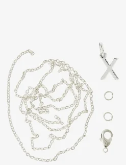 Letter X SP with o-ring, chain and clasp - Smykker & accessories