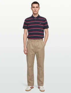LEVIS HM POLO ALDEN STRIPE NAV - Kortærmede