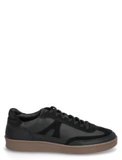 Liga - Black Leather - Lave sneakers