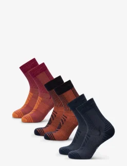 Light Hiking Crew Socks 3-pack - Strømper