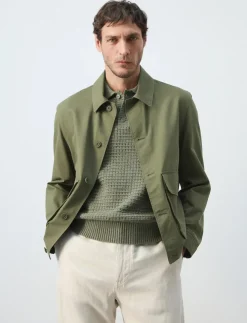 Lightweight cotton lyocell jacket - Vindjakker