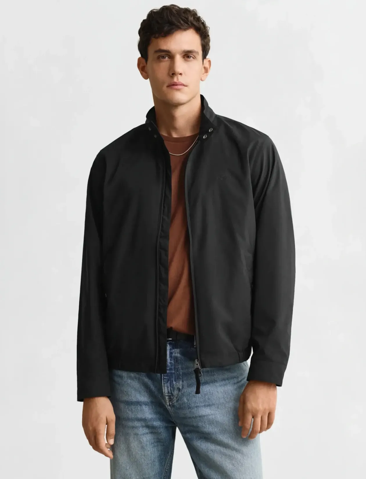 LIGHTWEIGHT HARRINGTON JACKET - Vindjakker