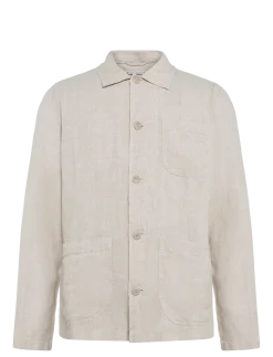 Linen overshirt - Vindjakker