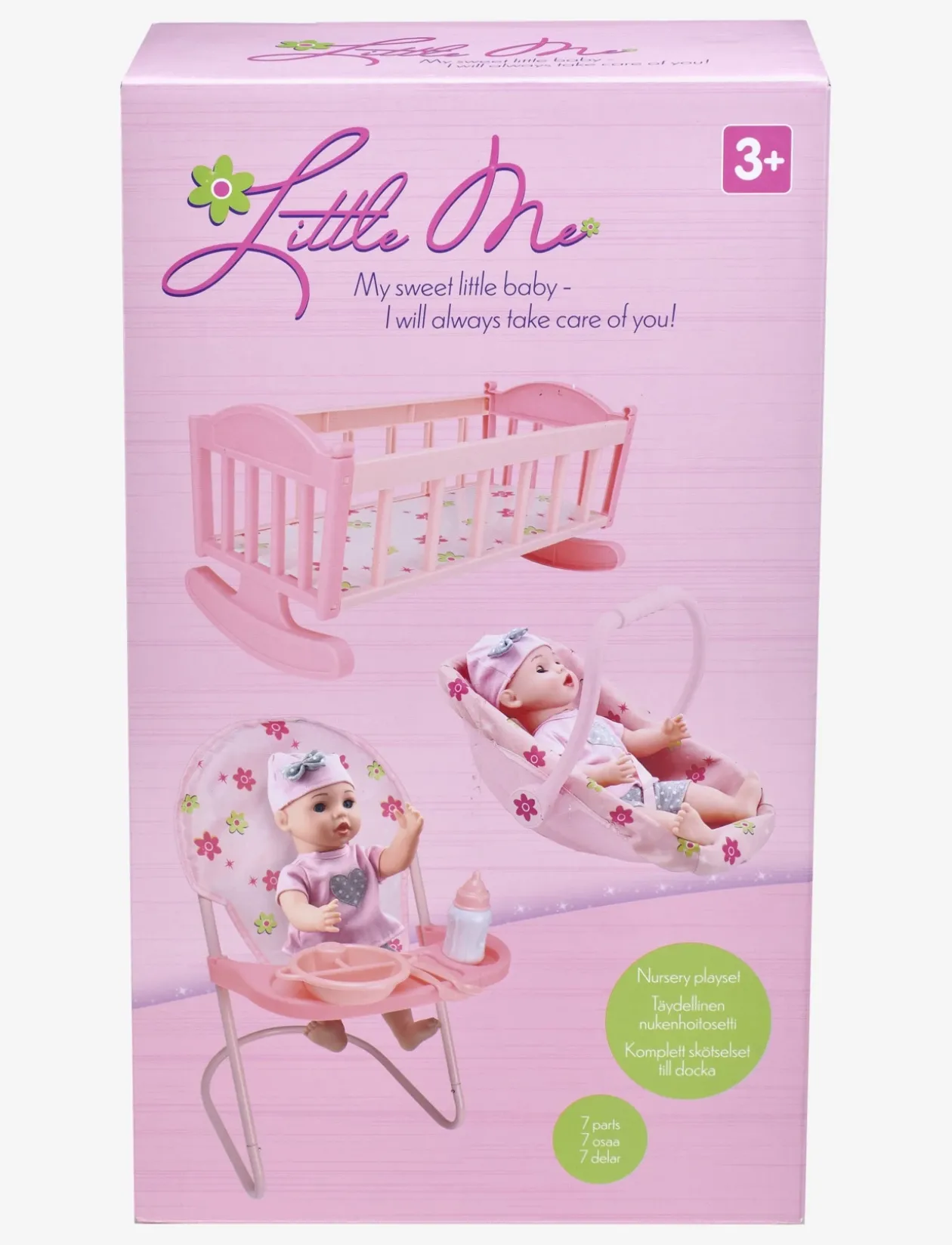 LITTLE ME NURSERY PLAYSET - Dukkesenge