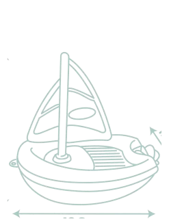 Little Smoby Segelbåt - Både