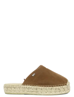 Liverly Suede Slip-in Platform Sandals - Platformsandaler