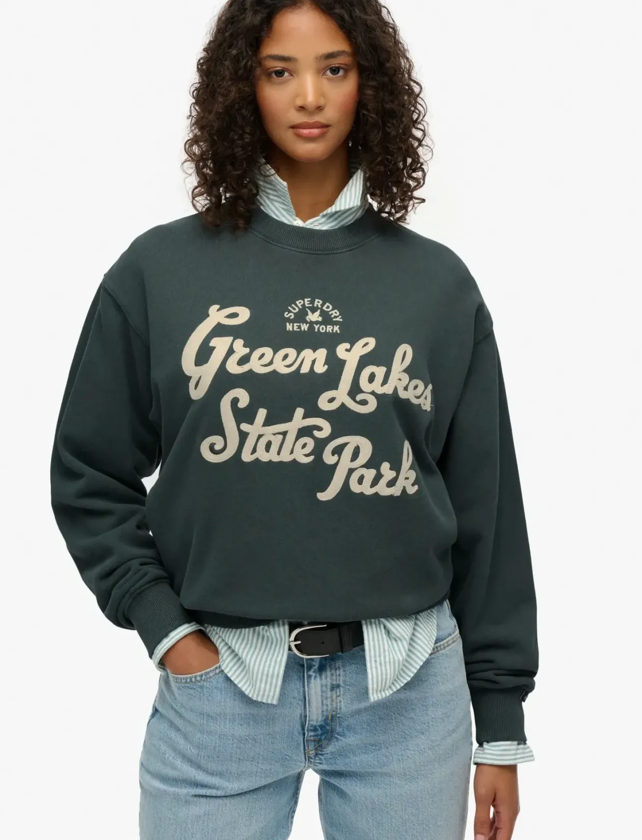 LO-FI OUTDOOR LOOSE CREW - Sweatshirts