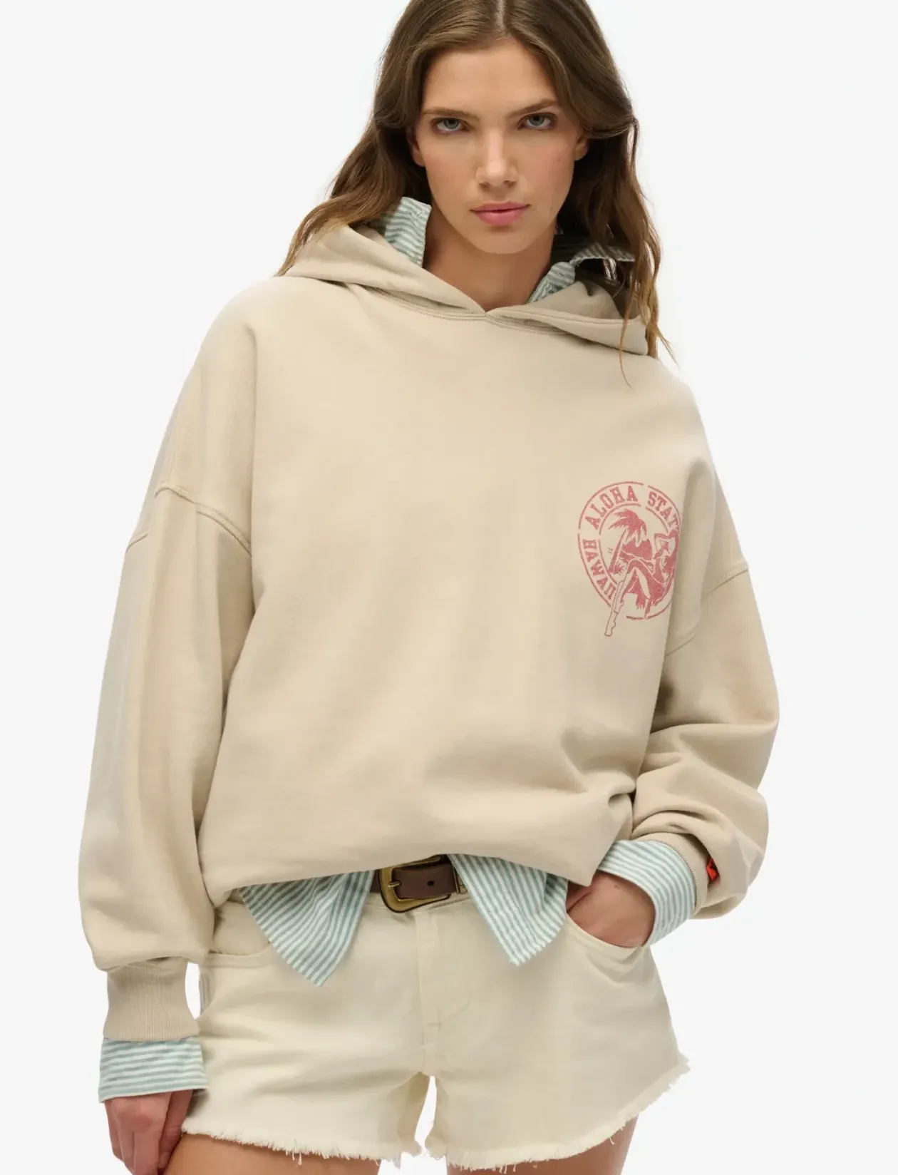 LO-FI OUTDOOR OVERSIZED HOOD - Hættetrøjer