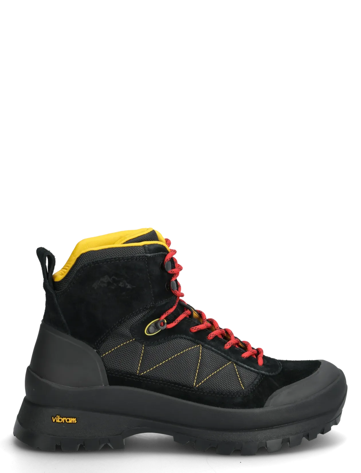 Logan Suede-Paneled Trail Boot - Med snøre
