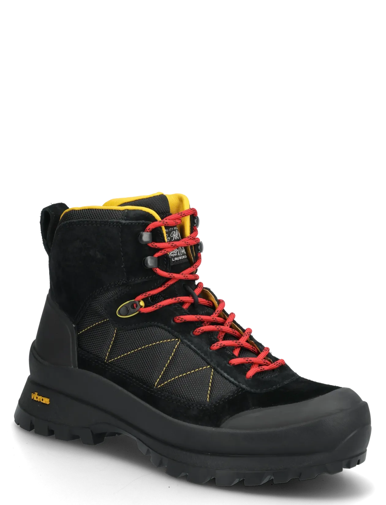 Logan Suede-Paneled Trail Boot - Med snøre