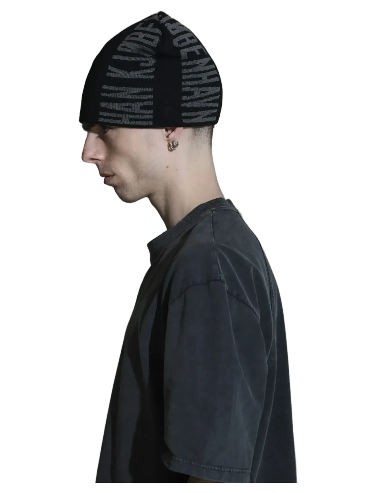 Logo Cuffless Beanie - Huer