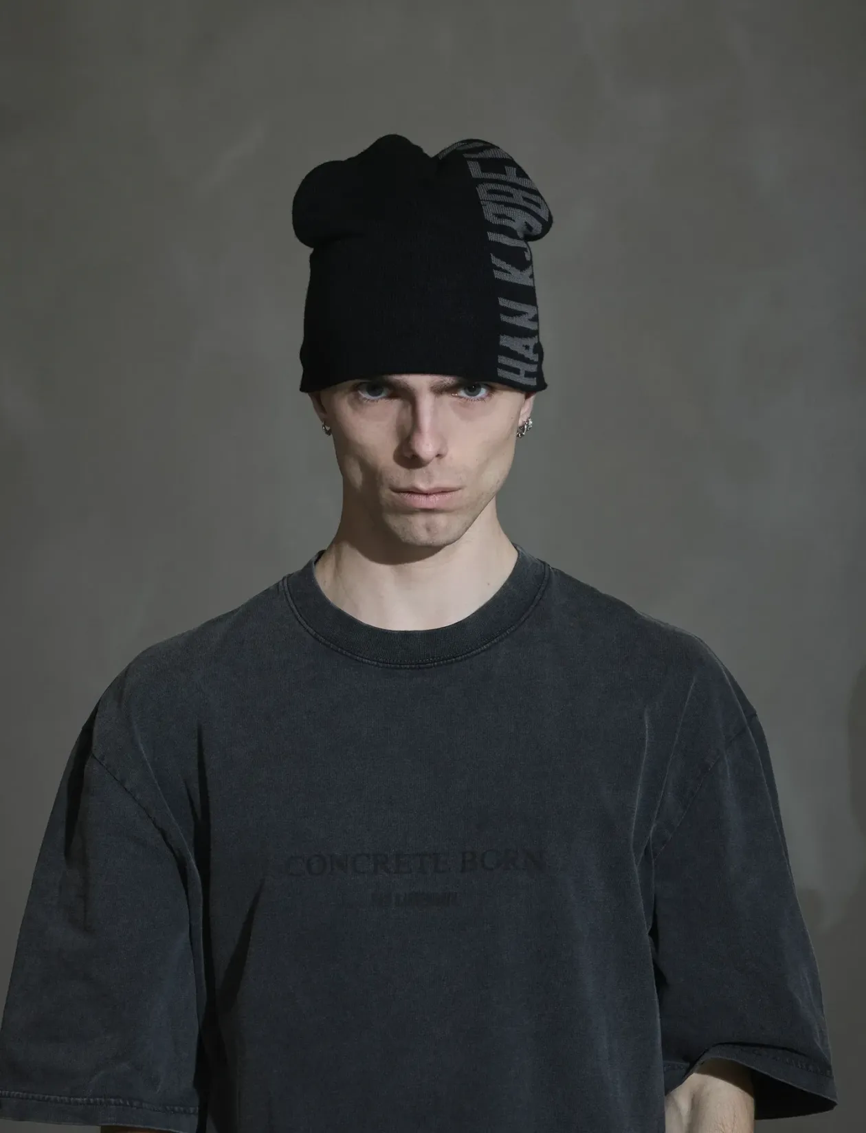 Logo Cuffless Beanie - Huer