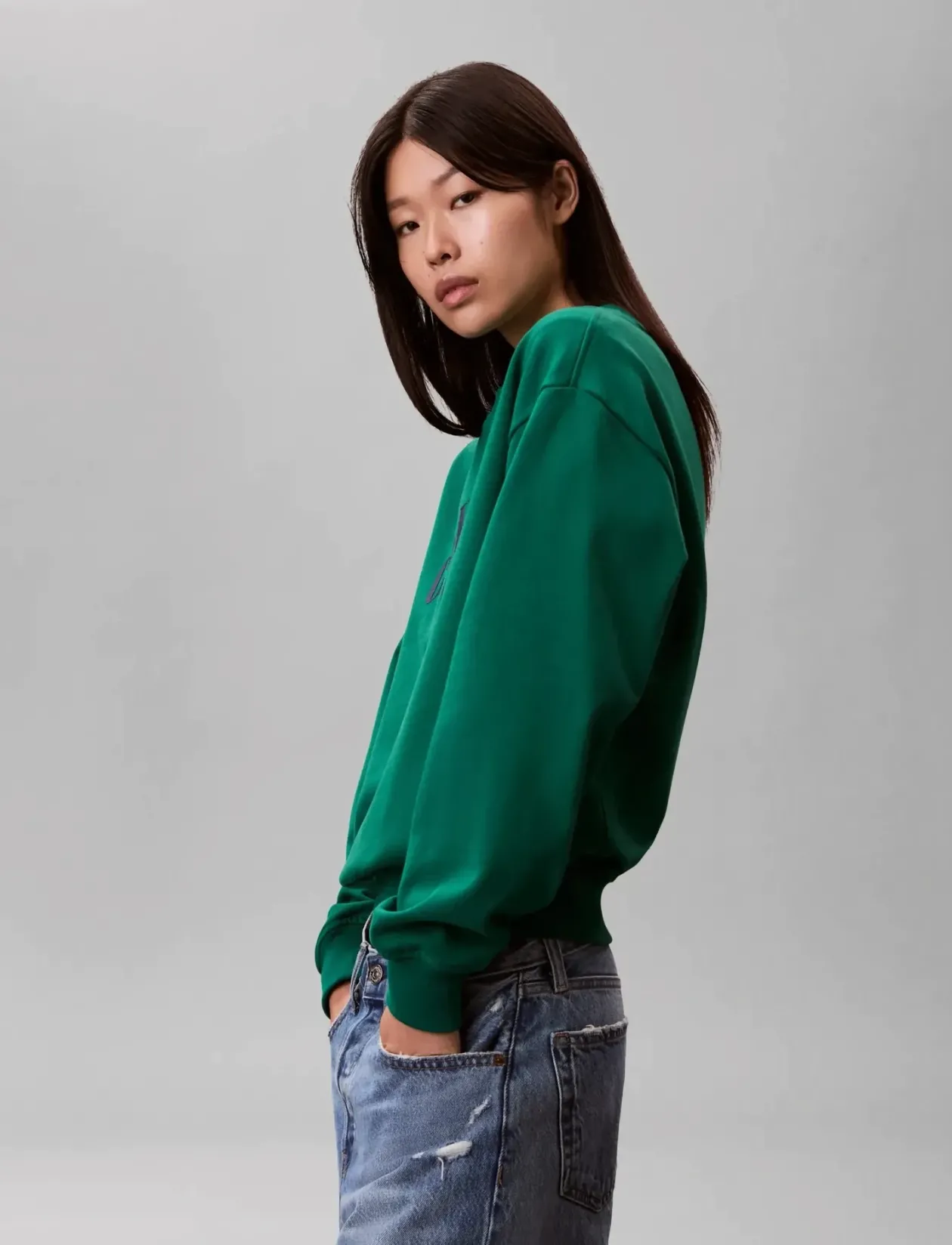 LOGO GRAPHIC CREWNECK SWEATSHIRT - Sweatshirts