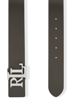 Logo Reversible Pebbled Wide Belt - Bælter