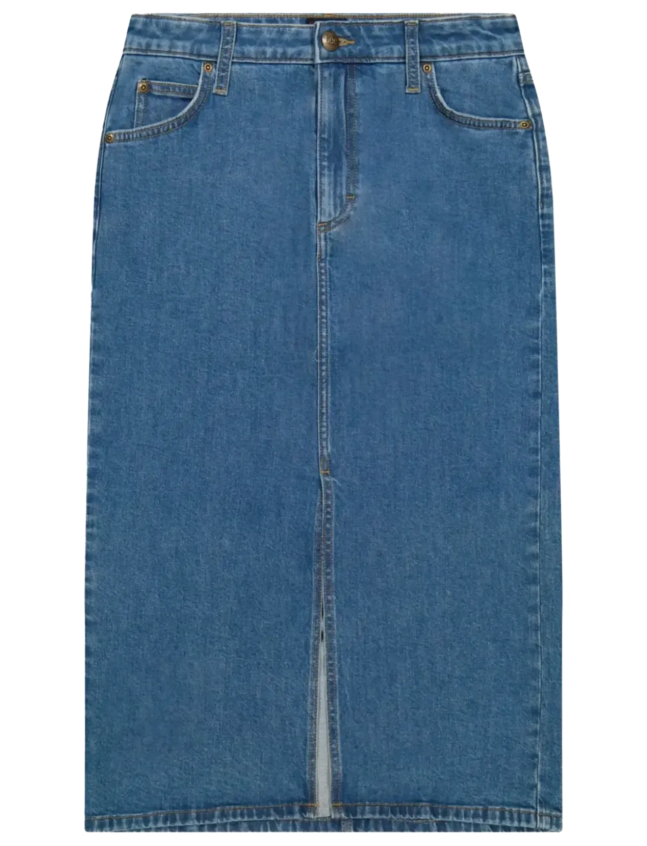 LONG SKIRT - Denimnederdele