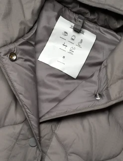 LONG VEST DARK SHADOW - Vatterede veste