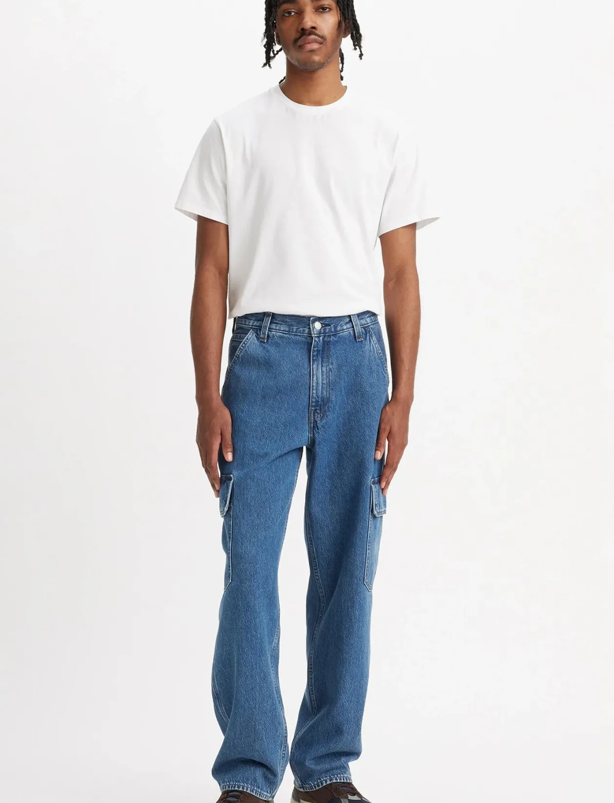 568 LOOSE STRT CARGO GET INVOL - Relaxed jeans