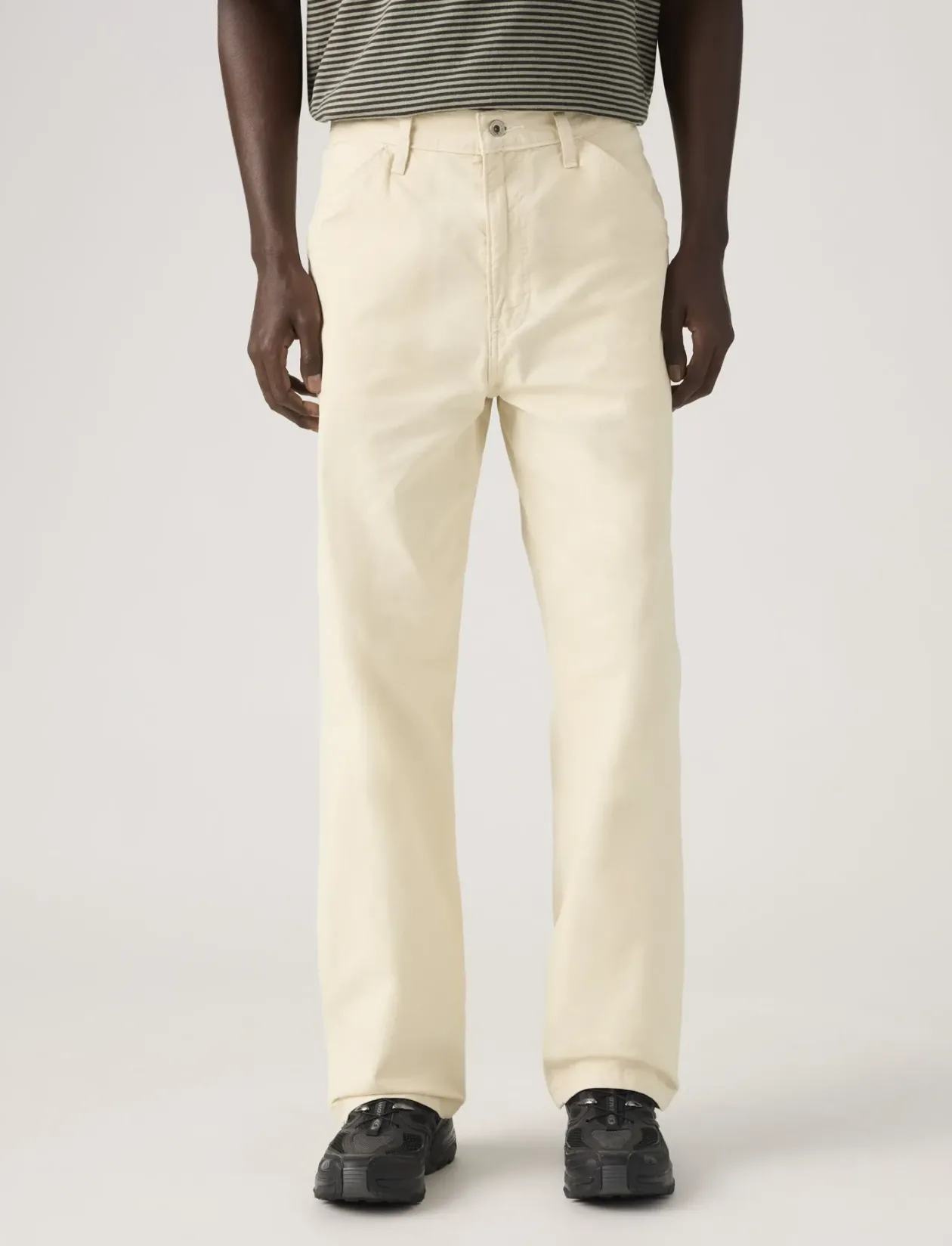 568 LOOSE STRT CARPENTER UNDYE - Relaxed jeans