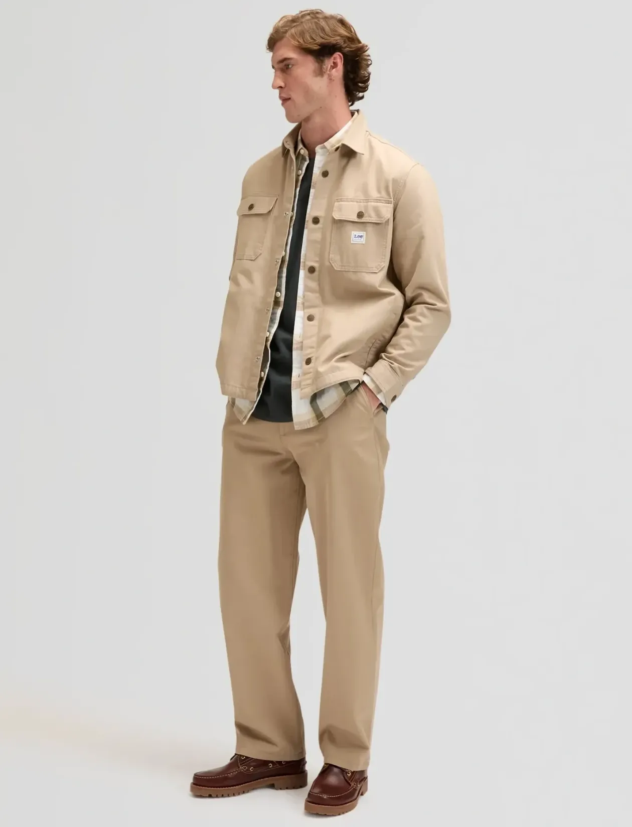 LOOSE WORKWEAR CHINO - Chinos