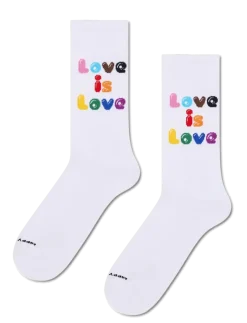 Love Is Love Sneaker Sock - Sokker