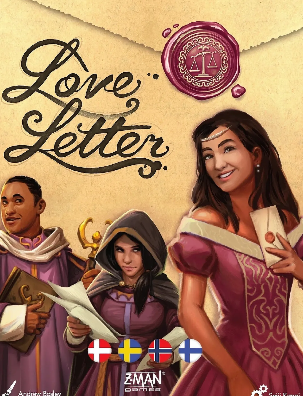 Love Letter Nordic - Brætspil