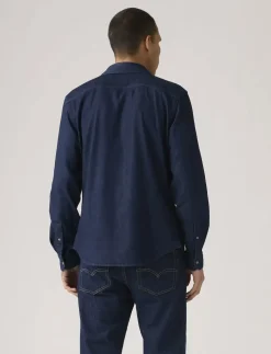LS BATTERY HM SHIRT SLIM MOOKI - Denimskjorter