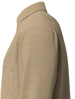 LS COTTON TWILL RELAXED OVERSHIR - Langærmede