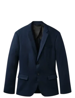 LS LINEN LYOCELL SLIM BLAZER - Enkeltradede blazere