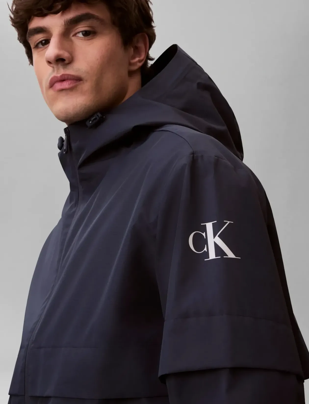 LS RIPSTOP HOODED FLANGE WINDBRE - Vindjakker